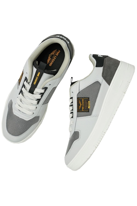 PME legend grijze heren sneaker | Bovenaanzicht