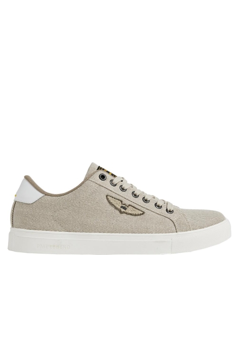 PME legend beige heren sneaker | Zijaanzicht