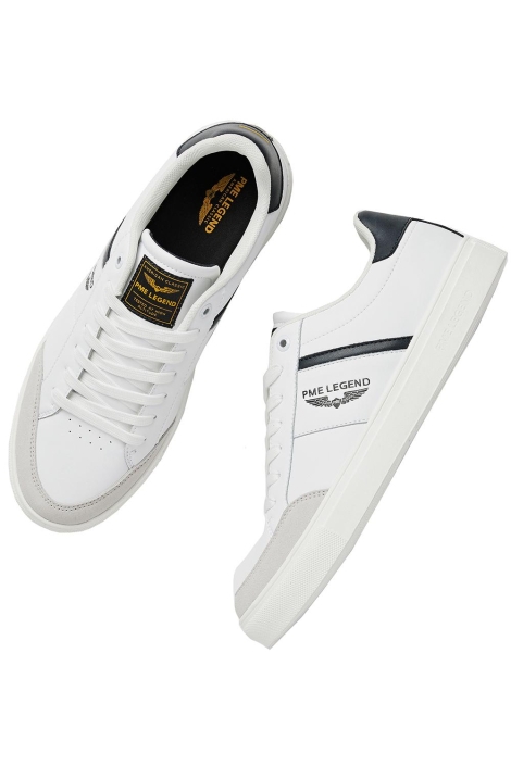 PME legend witte heren sneaker | Bovenaanzicht
