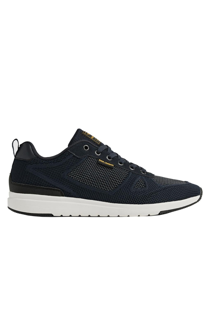 PME legend blauwe heren sneaker | Zijaanzicht