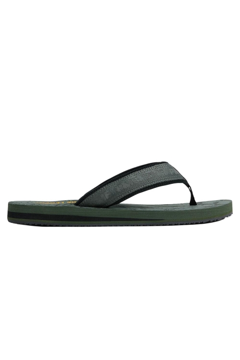 PME legend groene heren slipper | Zijaanzicht