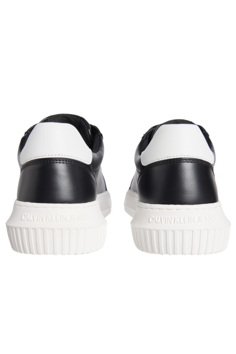 Calvin Klein zwarte heren sneaker | Achteraanzicht