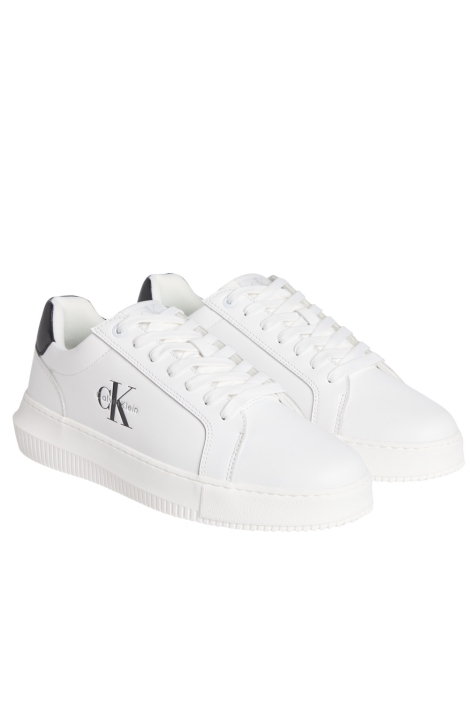 Calvin Klein witte heren sneaker | Vooraanzicht