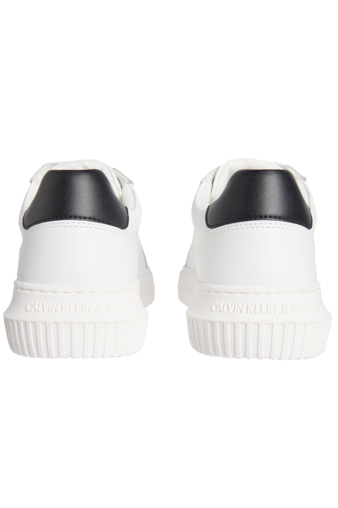 Calvin Klein witte heren sneaker | Achteraanzicht