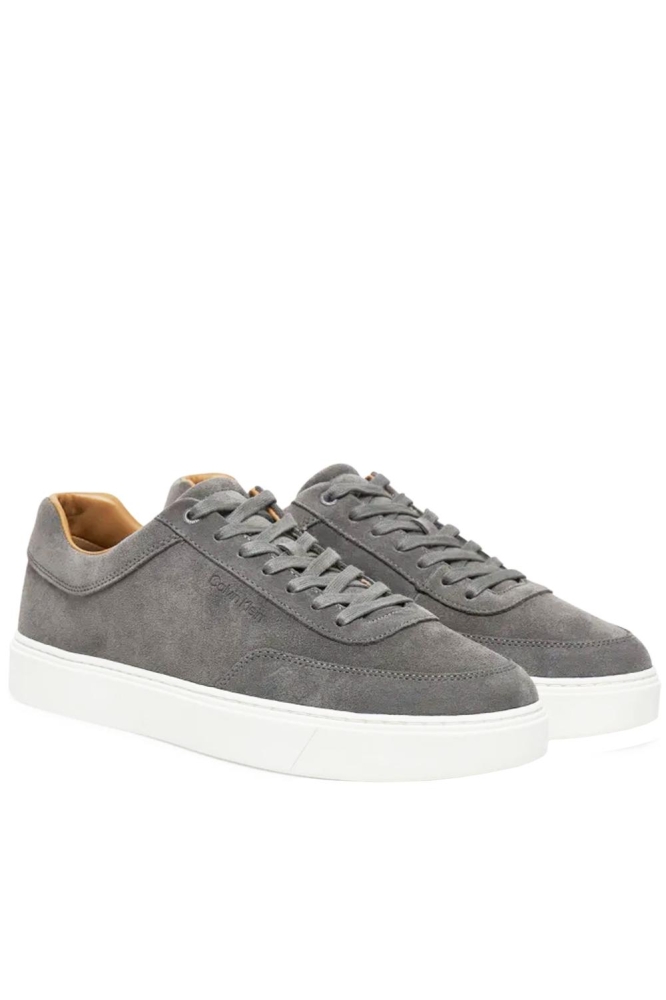 Calvin Klein grijze heren sneaker | Vooraanzicht