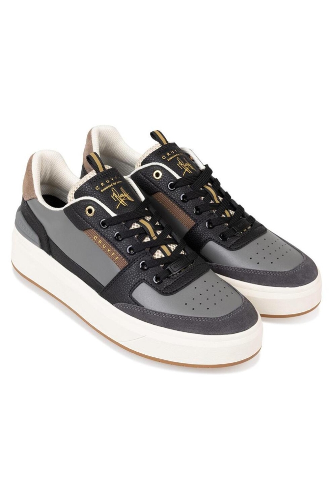 Cruyff grijze heren sneaker | Vooraanzicht