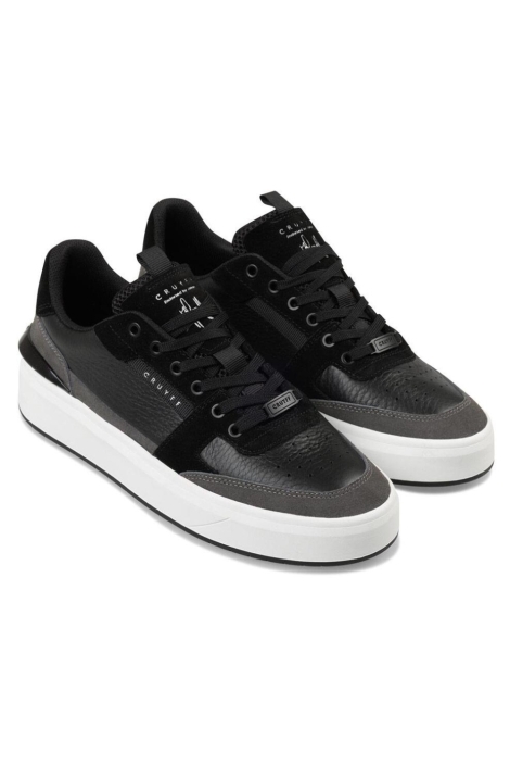Cruyff zwarte heren sneaker | Vooraanzicht