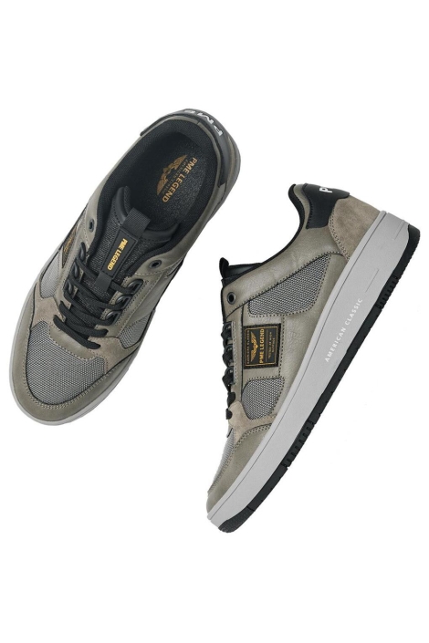 PME legend grijze heren sneaker | Bovenaanzicht