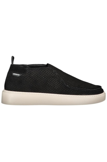 Antony Morato SNEAKER BRUNT IN SUEDE REPTILE MMFW01859 LE300005 9000 BLACK