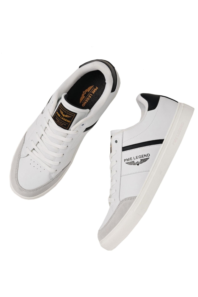 PME legend witte heren sneaker | Bovenaanzicht