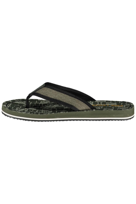 PME legend groene heren slipper | Zijaanzicht