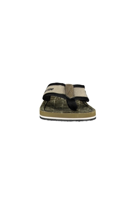PME legend groene heren slipper | Vooraanzicht