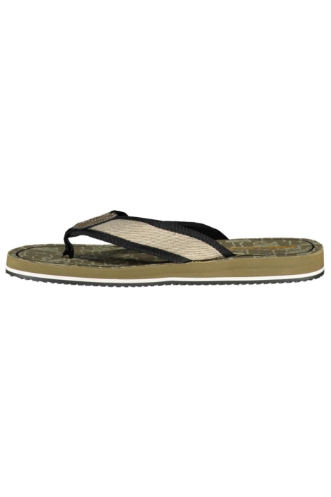 PME legend groene heren slipper | Zijaanzicht