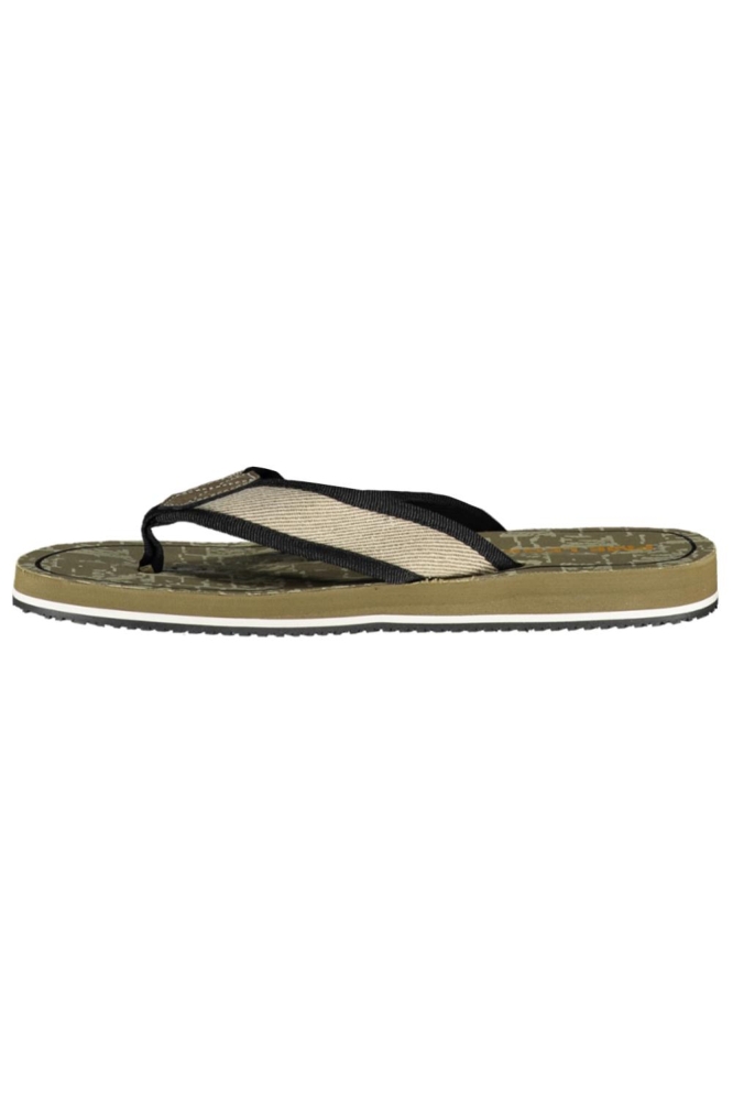 PME legend groene heren slipper | Zijaanzicht