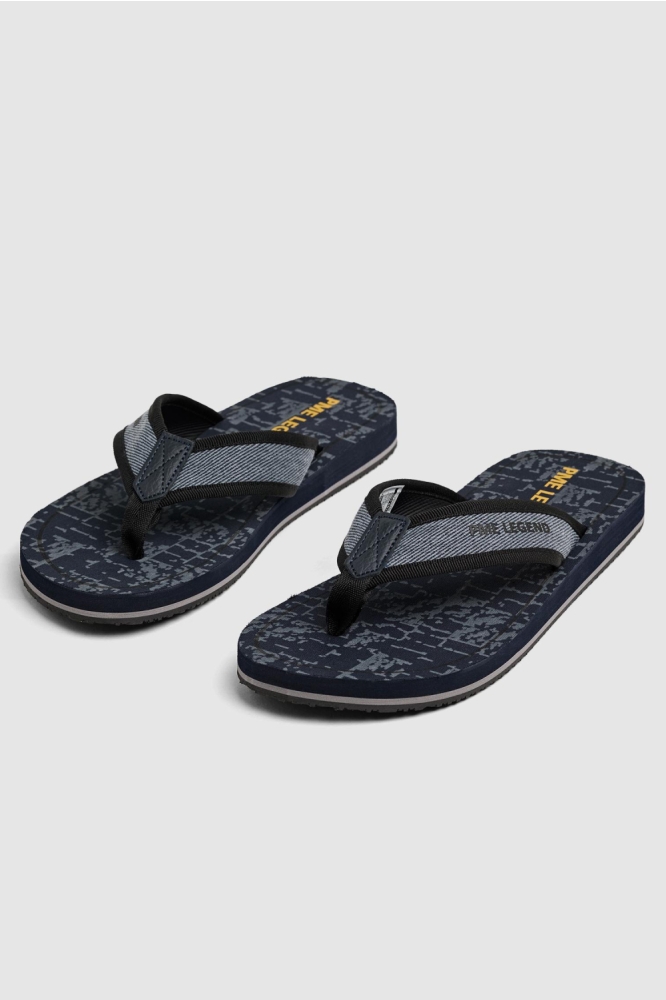 PME legend blauwe heren slipper | Vooraanzicht