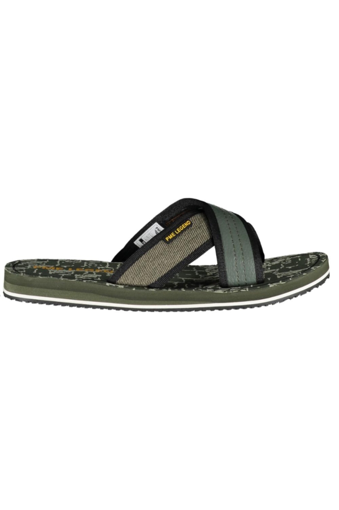 PME legend groene heren slipper | Zijaanzicht