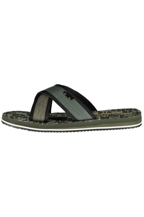PME legend groene heren slipper | Zijaanzicht