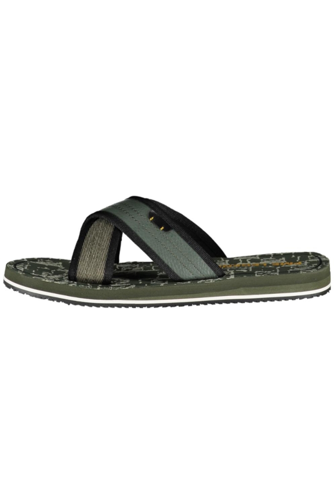 PME legend groene heren slipper | Zijaanzicht