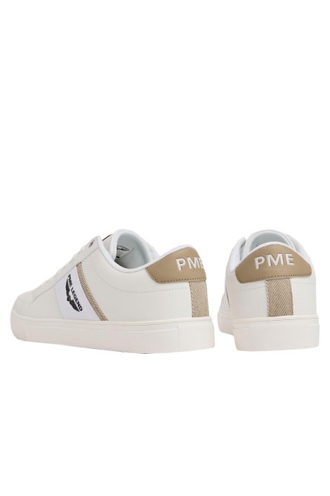 PME legend witte heren sneaker | Zijaanzicht