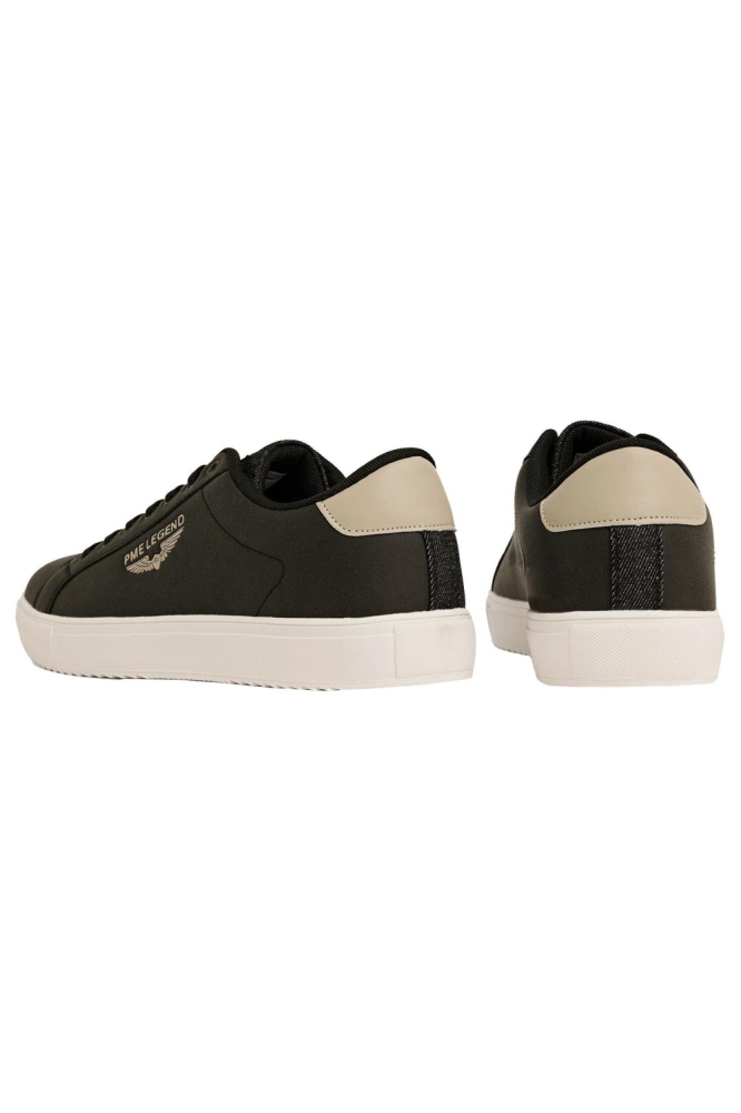 PME legend zwarte heren sneaker | Zijaanzicht