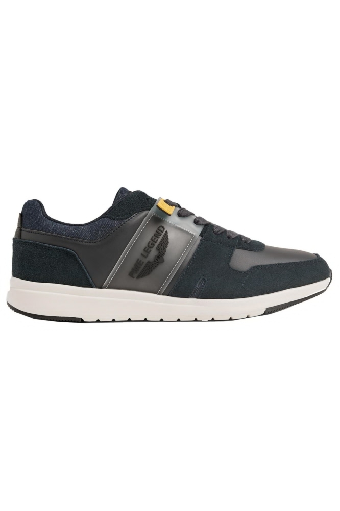 PME legend blauwe heren sneaker | Zijaanzicht