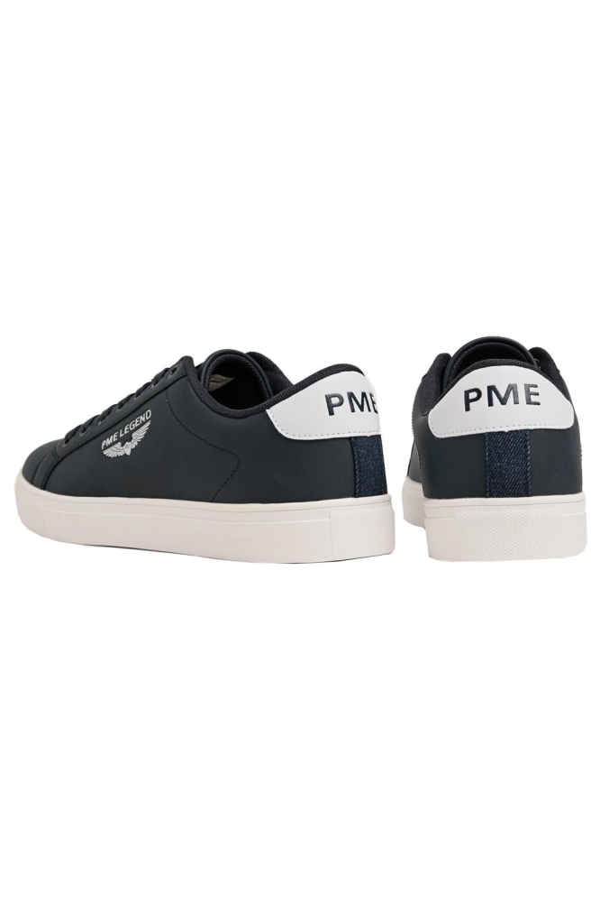 PME legend blauwe heren sneaker | Zijaanzicht