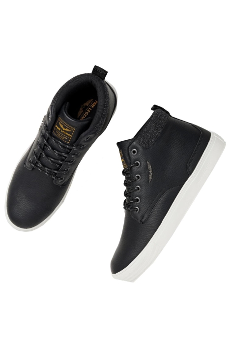 PME legend zwarte heren sneaker | Zijaanzicht