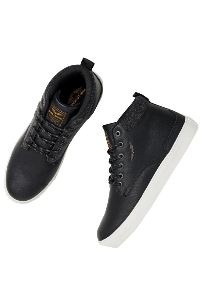 PME legend zwarte heren sneaker | Zijaanzicht