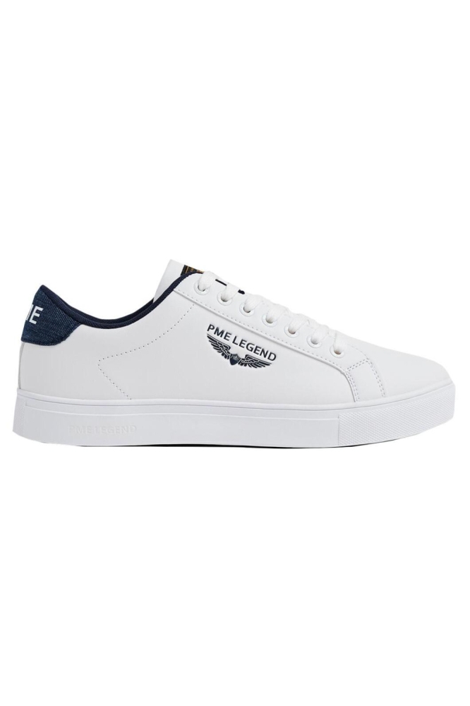 PME legend witte heren sneaker | Zijaanzicht