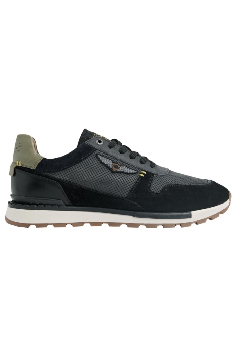 PME legend blauwe heren sneaker | Zijaanzicht