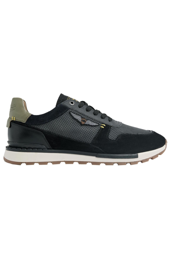 PME legend blauwe heren sneaker | Zijaanzicht