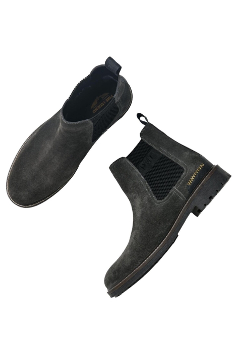 PME legend zwarte heren schoen | Zijaanzicht