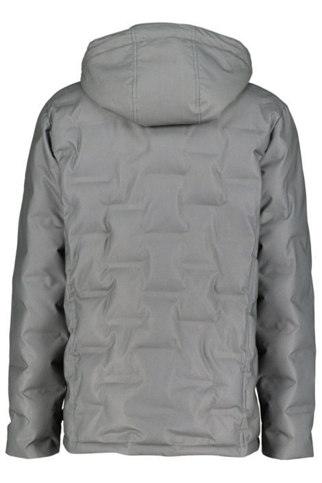 Donders groene heren jas | Achteraanzicht