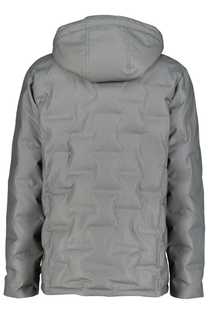 Donders groene heren jas | Achteraanzicht