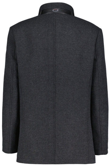 Donders grijze heren jas | Achteraanzicht