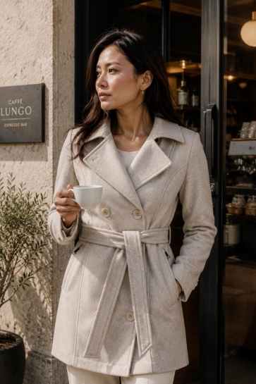 Donders Jas TEXTILE JACKET 26092 MOUSE GREY