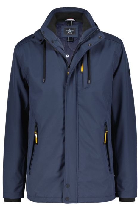 Donders blauwe heren jas | Vooraanzicht