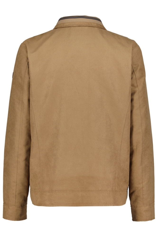 Donders camel heren jas | Achteraanzicht