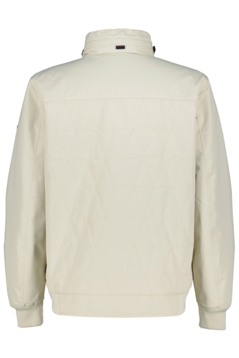 Donders beige heren jas | Achteraanzicht