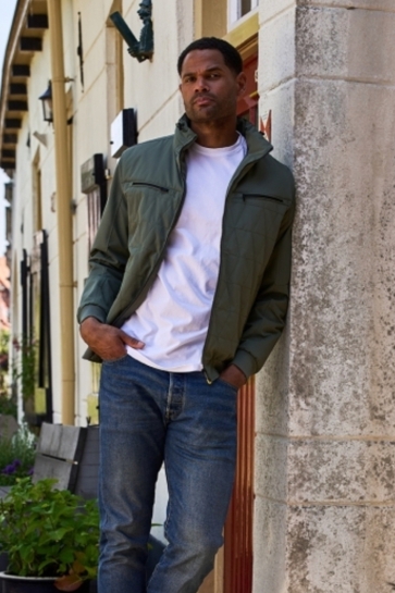 Donders textile jacket Groen