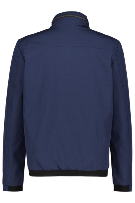 Donders blauwe heren jas | Achteraanzicht