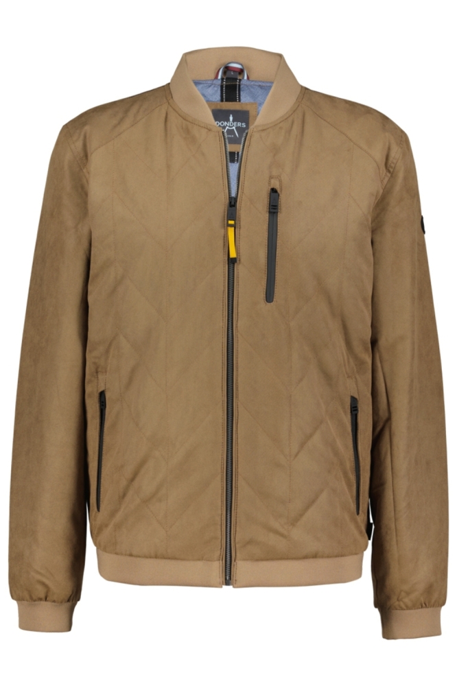 Donders camel heren jas | Vooraanzicht