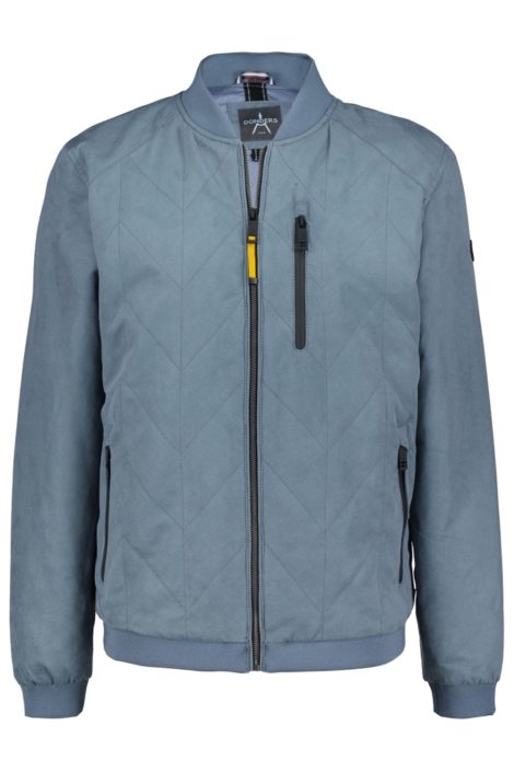 Donders blauwe heren jas | Vooraanzicht