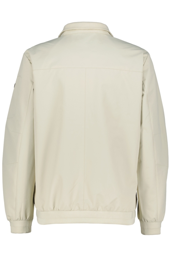 Donders beige heren jas | Achteraanzicht