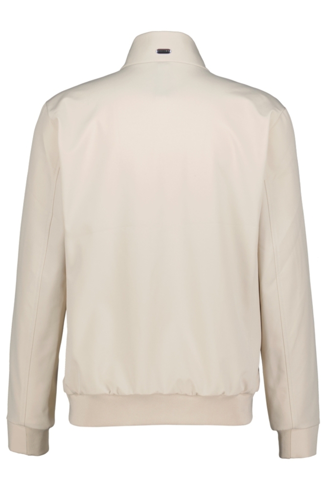 Donders beige heren jas | Achteraanzicht