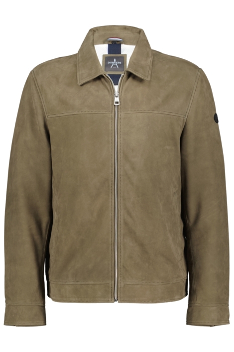 Donders groene heren jas | Vooraanzicht