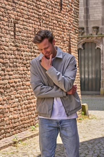 Donders Jas TEXTILE JACKET 22027 CLAY GREY