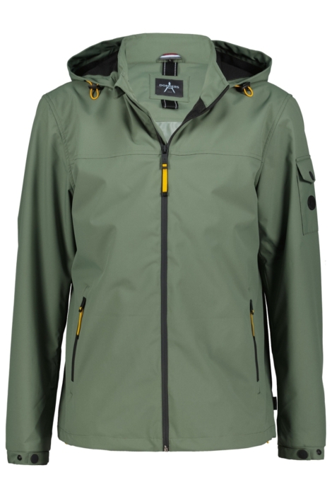 Donders groene heren jas | Vooraanzicht