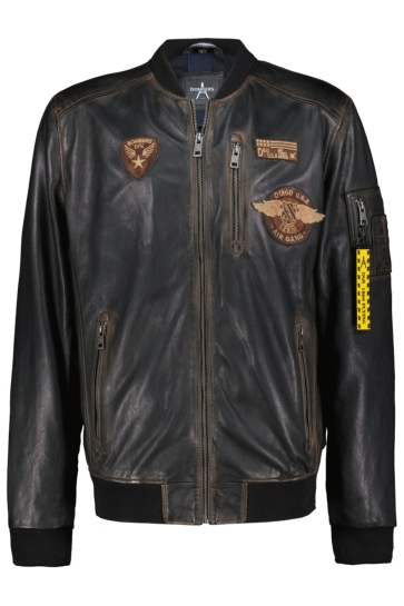 Donders Jas LEATHER JACKET 52700 2 COFFEE BROWN