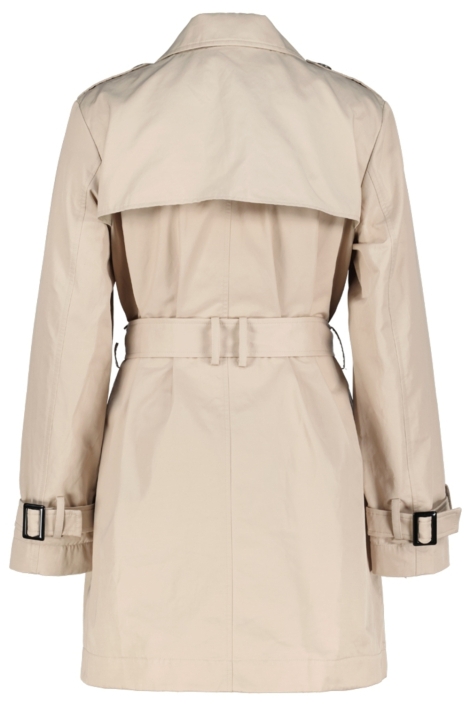 Donders zand dames jas | Achteraanzicht